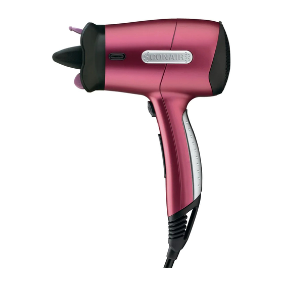 Conair 208C Instruction Manual