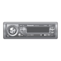 Panasonic CQC8313U - CAR AUDIO-MULTI-LANG Operating Instructions Manual