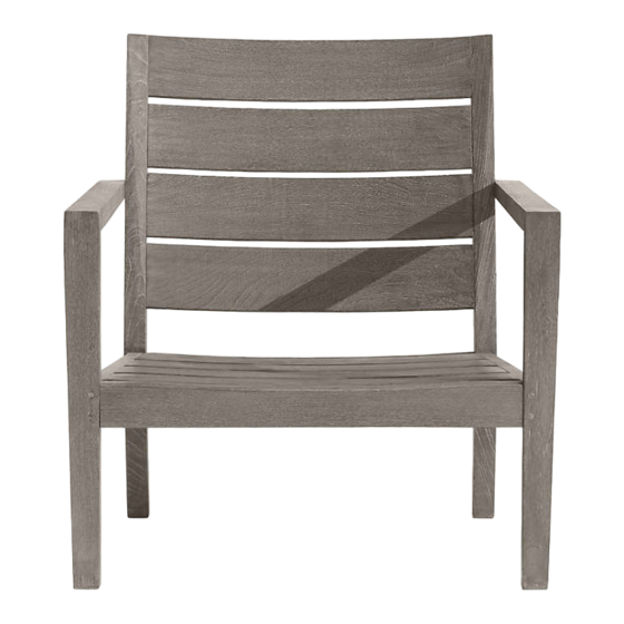 Crate and Barrel 474513 Assembly Instructions