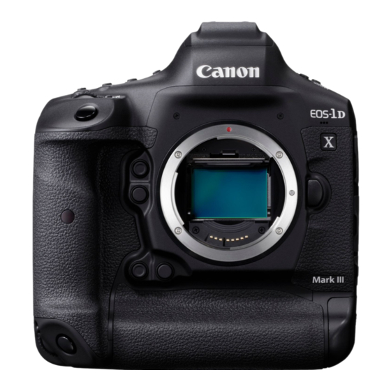 Canon EOS-1D Mark III Additional Functions