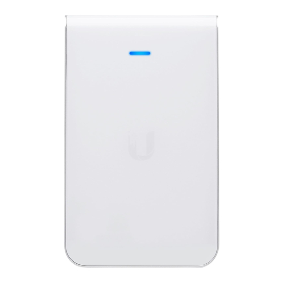 Ubiquiti UniFi UAP-IW-HD Quick Start Manual
