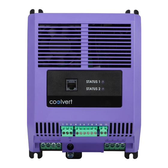 Invertek OPTIDRIVE Coolvert User Manual
