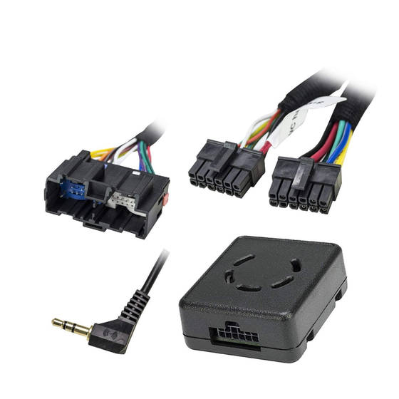 Metra Electronics Axxess GMLAN11-100 Installation Instructions Manual
