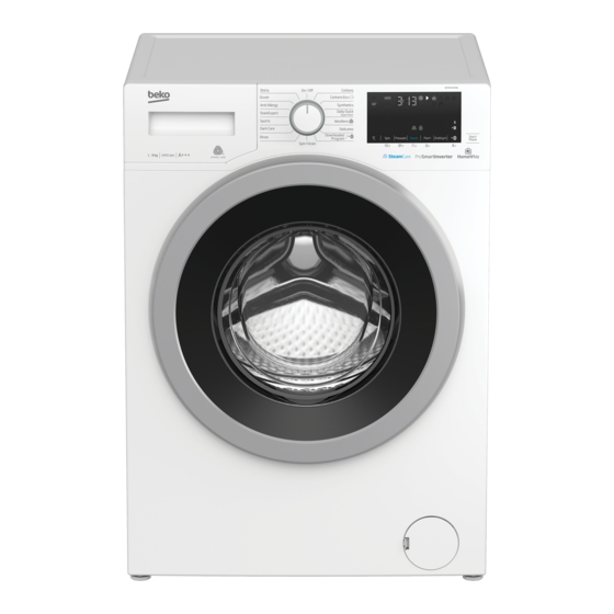 Beko WX940430W User Manual