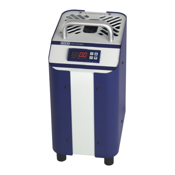 WIKA CTD9100-ZERO Operating Instructions Manual