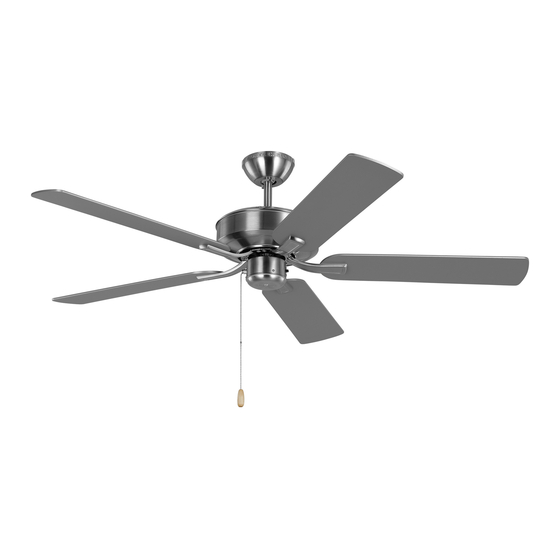 Monte Carlo Fan Company 5LD52 Series Owner's Manual And Installation Manual