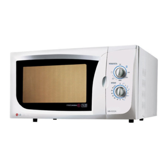 LG MH-6322A Service Manual