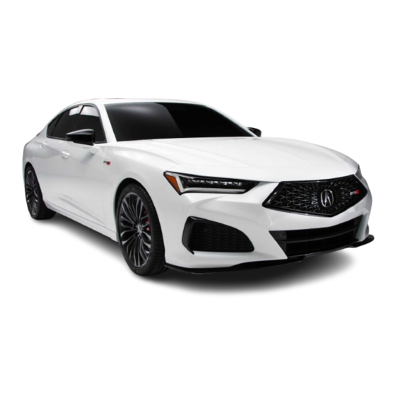 Acura TLX 2021 Service Bulletin