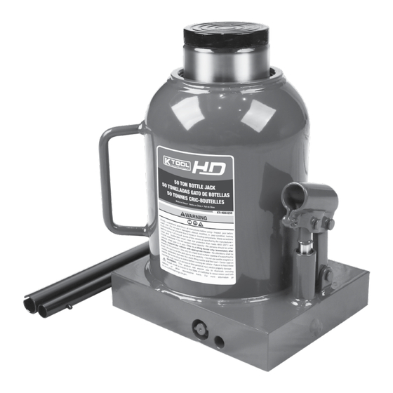 K Tool International KTI-HD63250 Owner's Manual