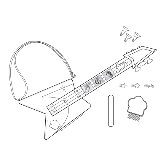 Mattel Polly-Tastic Adventure Jam'n Glam Guitar Instructions