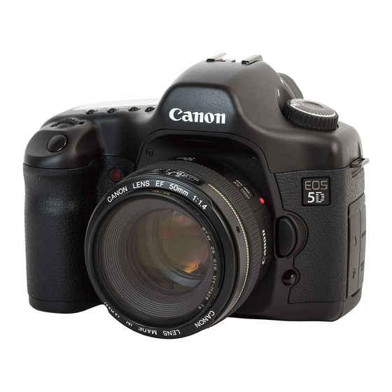 Canon EOS 1D Mark III Product Manual