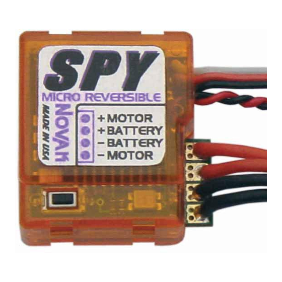 NOVAK SPY Manual