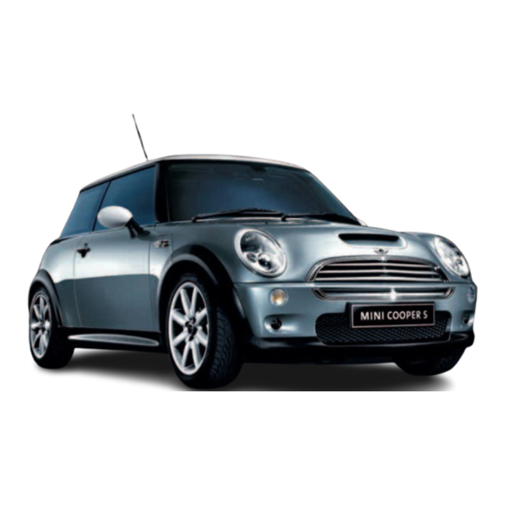 Mini 2004  COOPER S Manuals