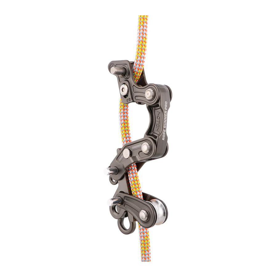 Notch ROPE RUNNER PRO User Instructions