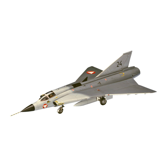 Eduard J-35 Draken interior Quick Start Manual