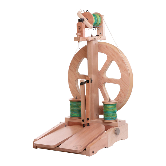 Ashford KIWI 3 SPINNING WHEEL Instructions Manual