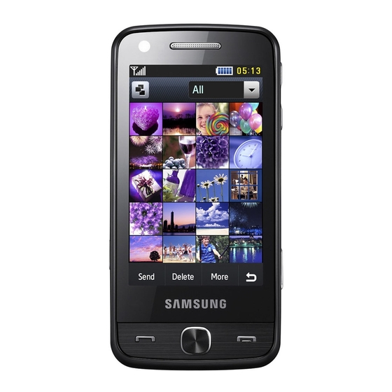 Samsung GT-M8910B User Manual