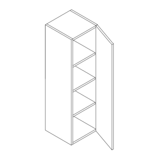 ROBERTO FIORE Cabinets To Go WC1242 Assembly Instructions