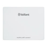 Vaillant myVAILLANT connect Installation Instructions Manual