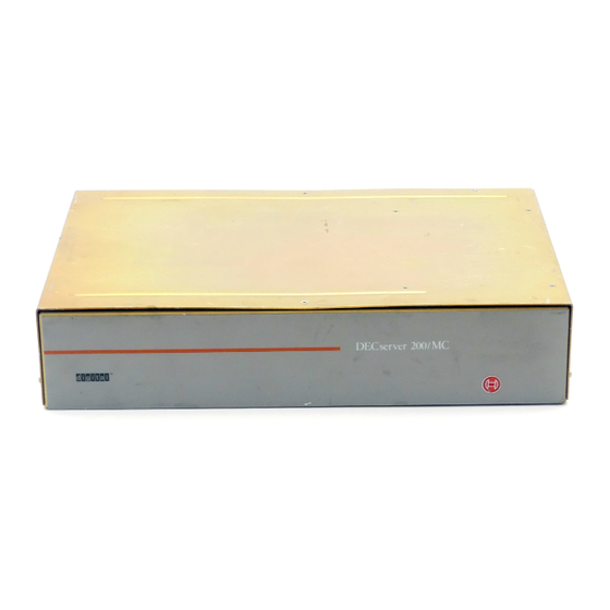 Digital Equipment DECserver 200 Problem Determination Manual