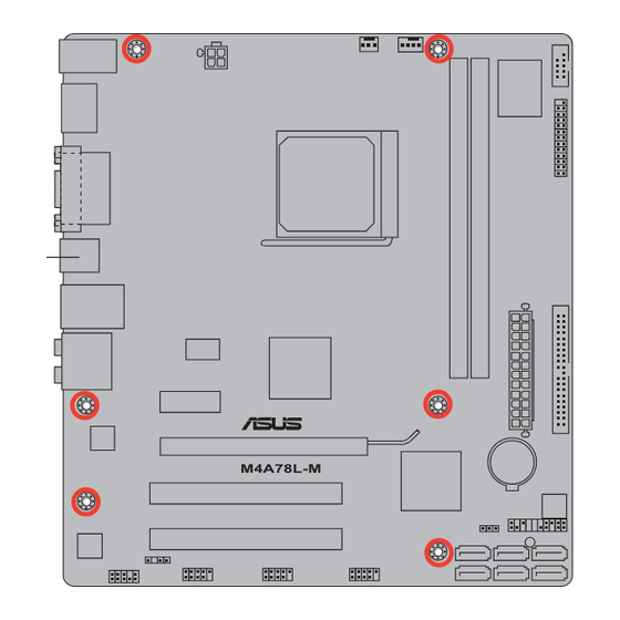 Asus M4A78L-M - Motherboard - Micro ATX User Manual