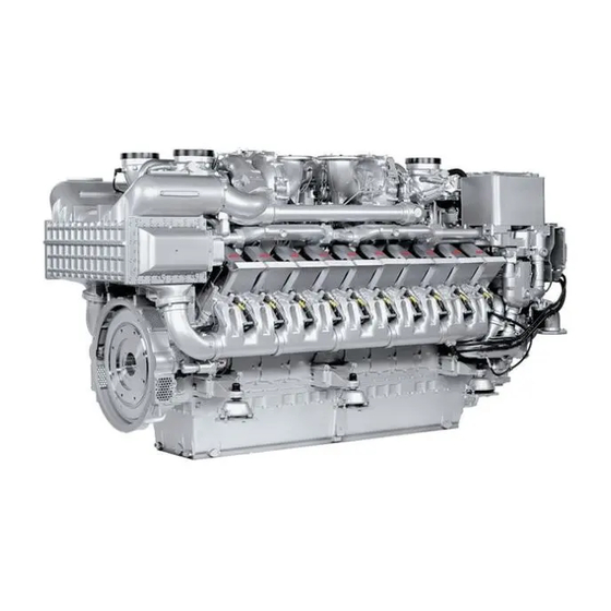 MTU C23 Operating Instructions Manual