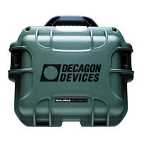 Decagon DualHead Infiltrometer Operator's Manual