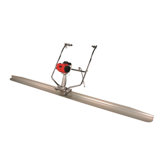 Beton Trowel BTS-35H Instruction Manual