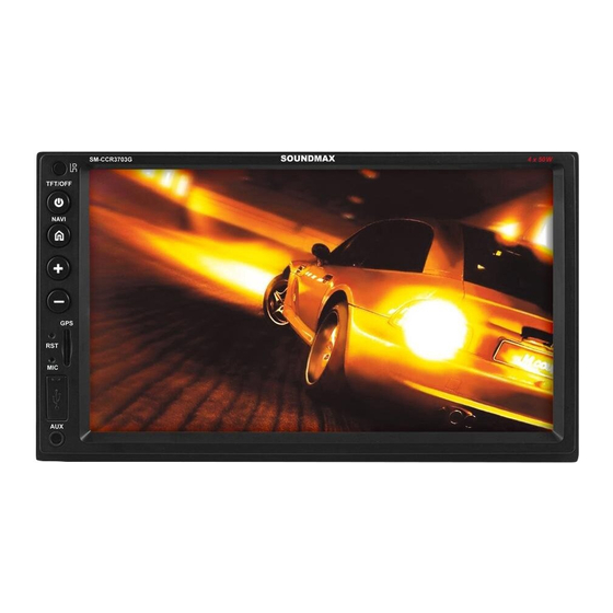 SoundMax SM-CCR3703G Instruction Manual