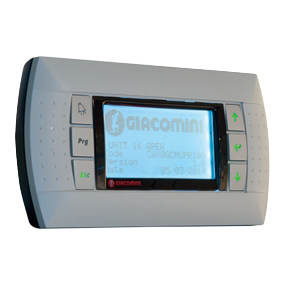 Giacomini KD201 Manual