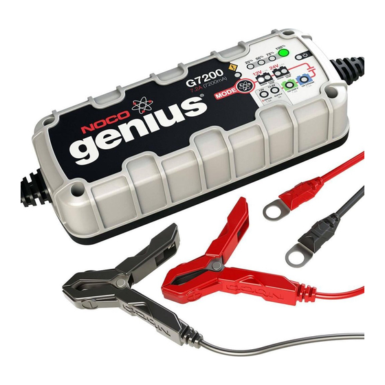 NOCO Genius G7200 V2.0 User Manual