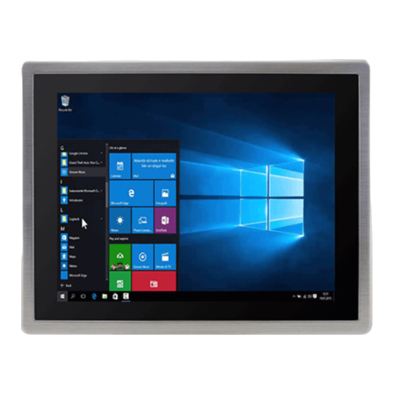 Winmate R15IB3S-65A1FTP Quick Start Manual