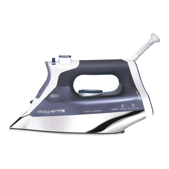 Rowenta Professional DW8007D1 Manual