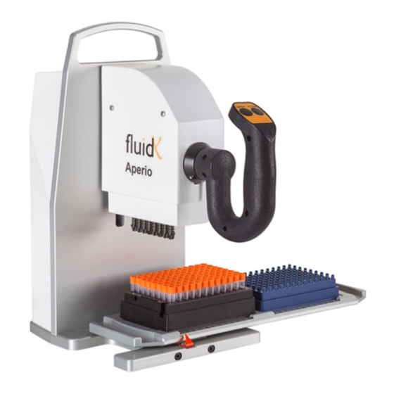 Brooks FluidX Aperio Series User Manual