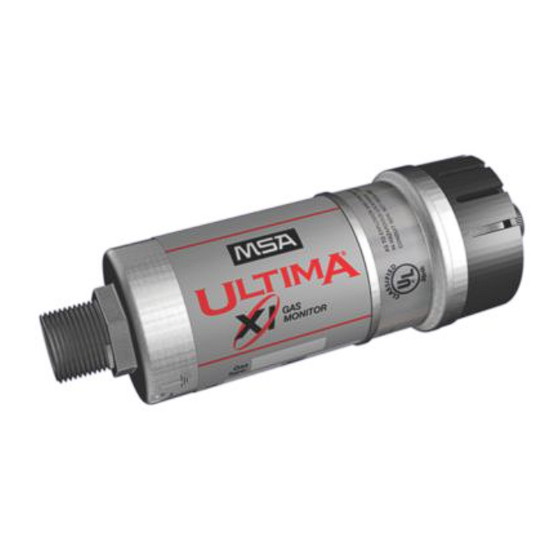 MSA Ultima XI Instruction Manual