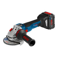 Bosch Professional GWS 18V-10C Original Instructions Manual
