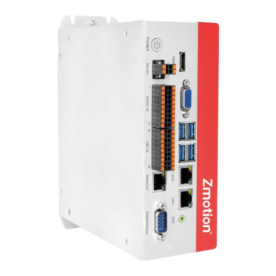 Zmotion VPLC710 Series Motion Controller Manuals