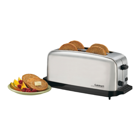 Cuisinart CPT-90 SERIES Instruction Booklet