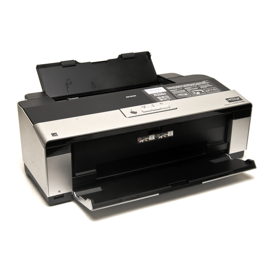 Epson R1900 - Stylus Photo Color Inkjet Printer Manuals