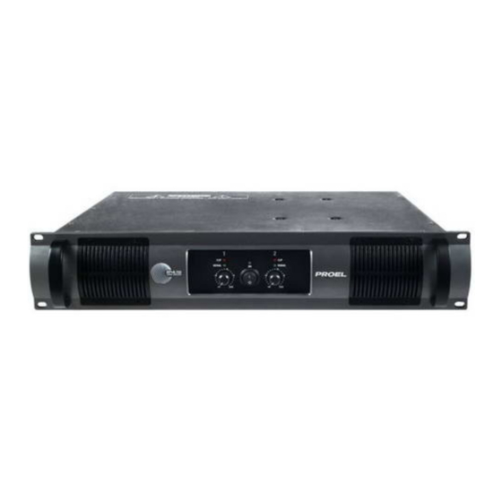 PROEL HP A450 User Manual
