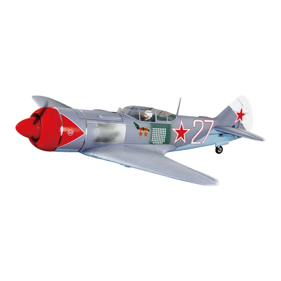 Flightline LAVOCHKIN LA-7 FLW202 Manuals