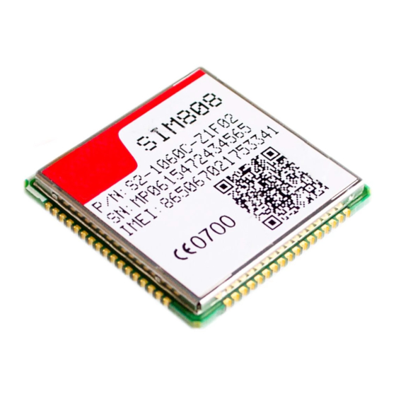 SimCom SIM808 Hardware Design