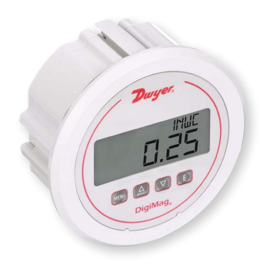 Dwyer Instruments DigiMag DM-1200 Series Specifications-Installation And Operating Instructions
