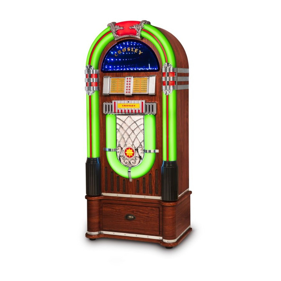 Crosley CR1704A-WM Size LED Jukebox Manuals