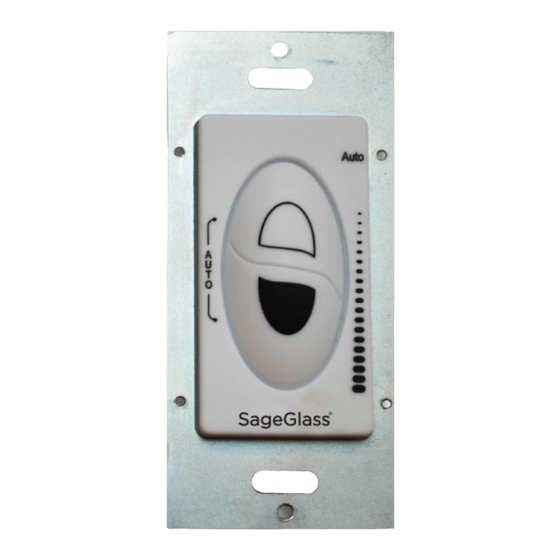 SAINT-GOBAIN SageGlass Switch Quick Start Manual