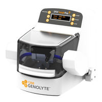 SPEX SamplePrep 1200C Chilled GenoLyte Operating Manual