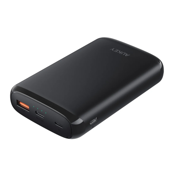 Aukey PB-Y22 Manuals