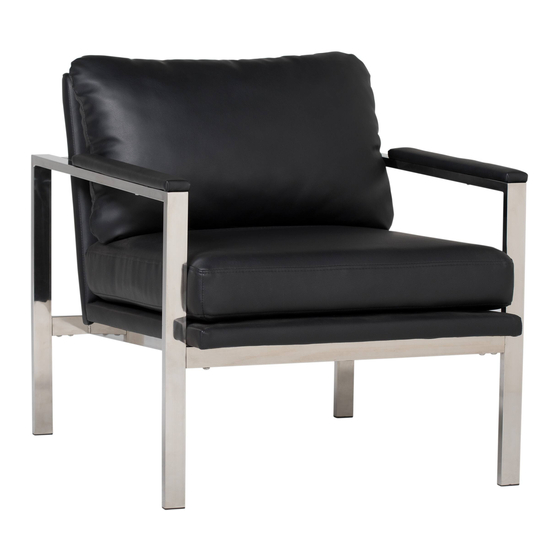 Studio Designs HOME LINTEL ARMCHAIR 72029 Assembly Instructions Manual