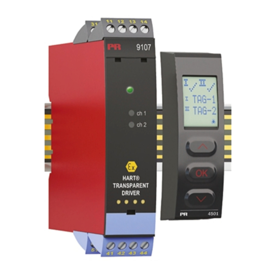 PR electronics 9107 Product Manual