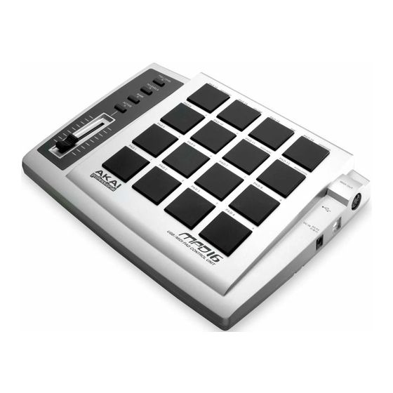 Akai MPD16 Service Manual